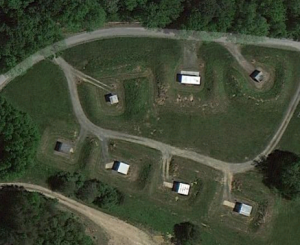 Aerial shot of a small group of magazines